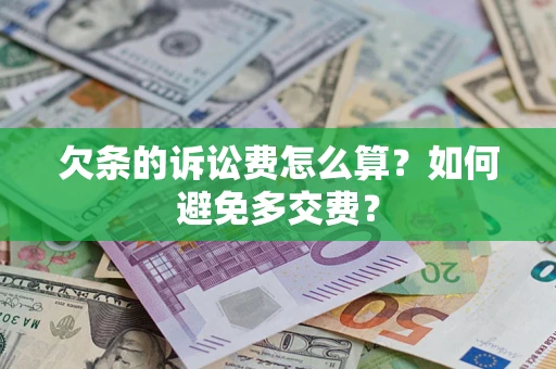 北京欠条的诉讼费怎么算？如何避免多交费？
