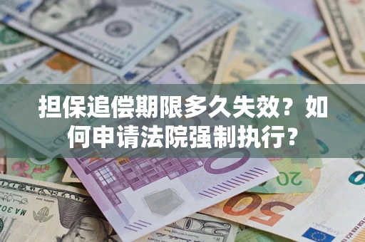北京担保追偿期限多久失效？如何申请法院强制执行？